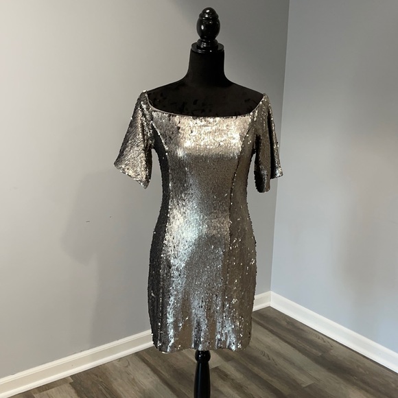 DO+BE size medium sequin cocktail new year party dress - Picture 1 of 16